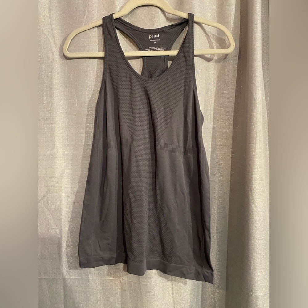 Peach Women's Charcoal Tank Top